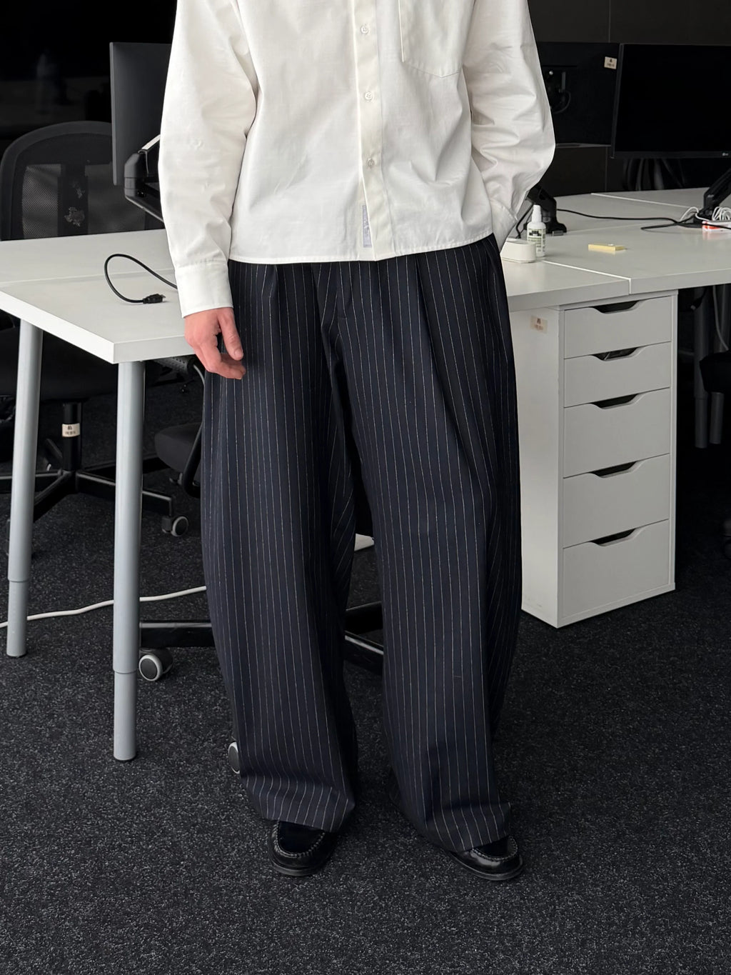 Evekind Striped Pants
