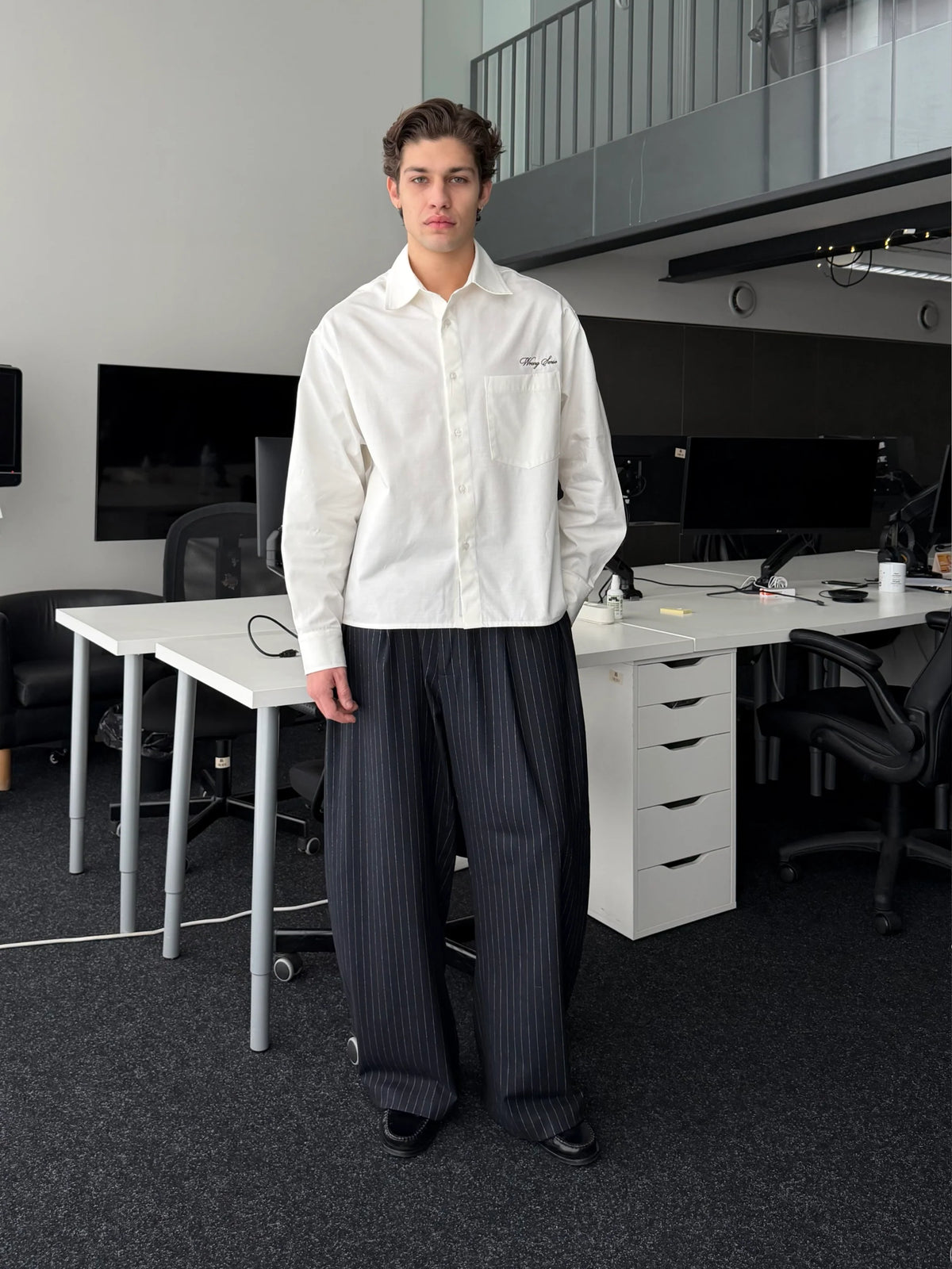 Evekind Striped Pants